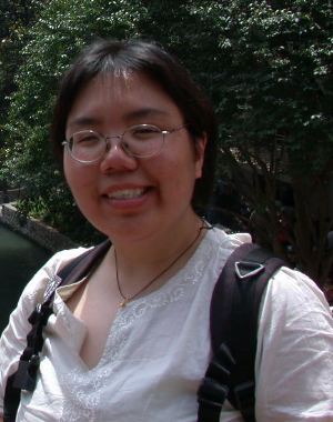 Maria Lee, graduate student from Malaysia